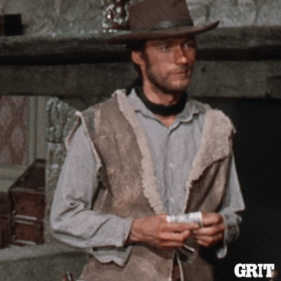 Clint Eastwood Smile GIF by GritTV