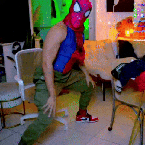 Spider Man Dancing GIF
