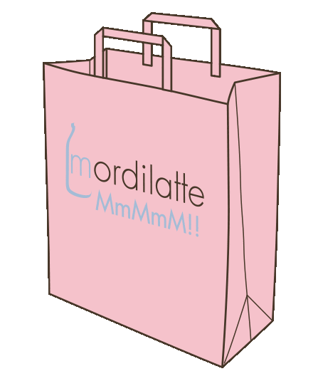 Mordilatte - Gelato Artigianale Sticker