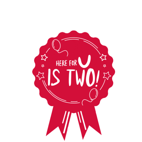 Birthday Celebrate Sticker by HereforU