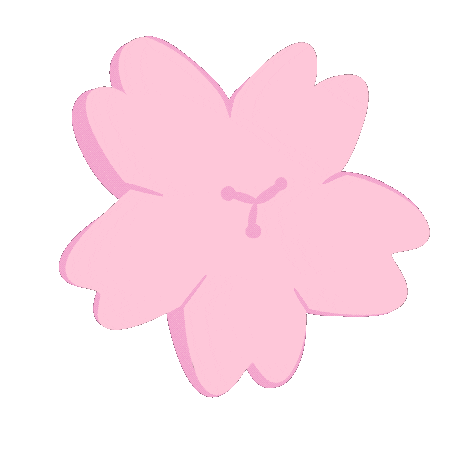 Pink Sakura Sticker