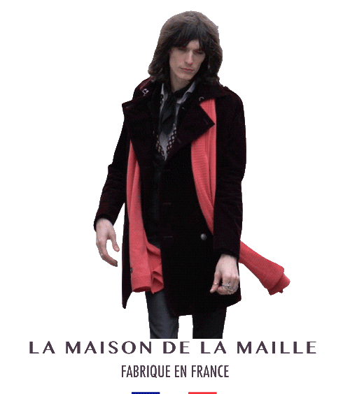 Luxury Scarf Sticker by La Maison de la Maille