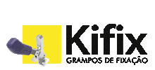 Kifix Grampos de Fixação Sticker