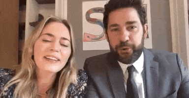 Zooming Emily Blunt GIF by SomeGoodNews