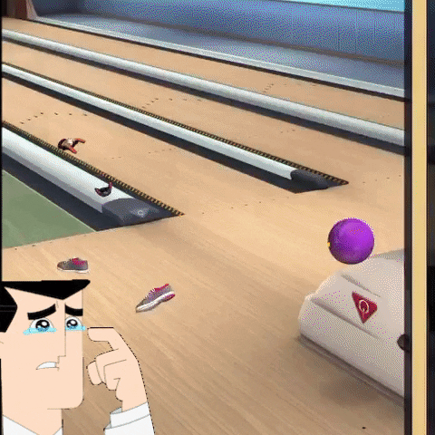 Bowling Fail GIF by WannaPlay Studio