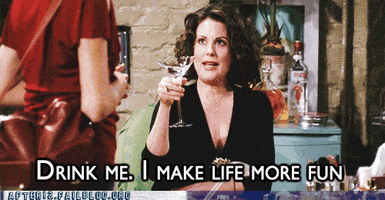 Drunk Will And Grace GIF