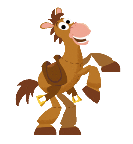 Toy Story 4 Horse Sticker by Disney Europe