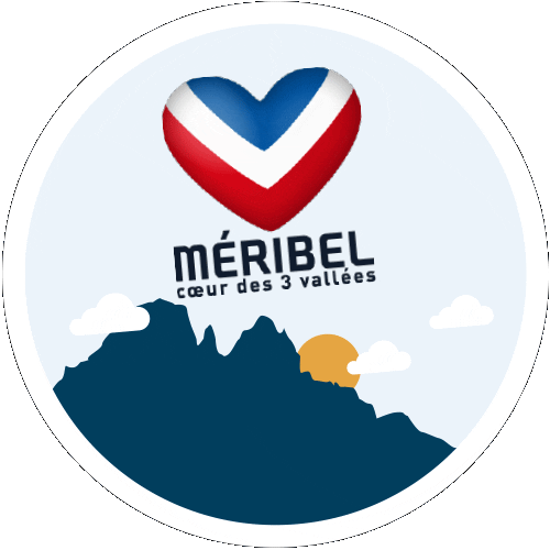 Méribel 3 vallées Sticker
