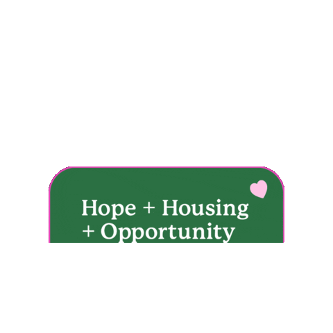 Hope Change Sticker by Covenant house