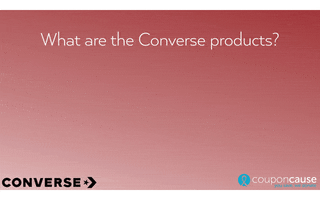 Faq Converse GIF by Coupon Cause