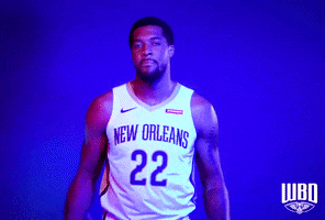 Derrick Favors Flex GIF by New Orleans Pelicans