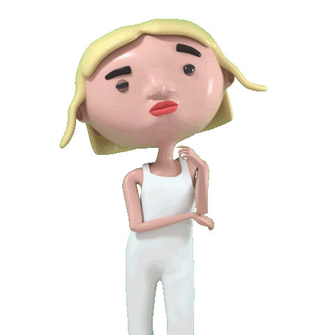 Confused Thinking Sticker