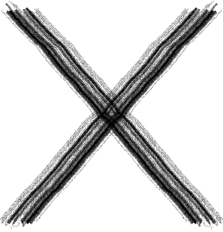 X No Sticker by sonflower_