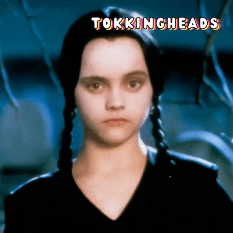Christina Ricci Reaction GIF by Tokkingheads
