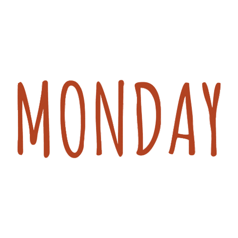 Monday Hello Sticker by Chiche ou pas Chiche
