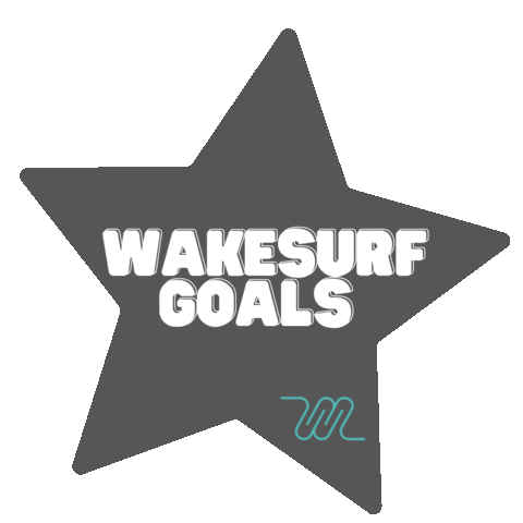 Star Surf Sticker by WAKEMUSTERS