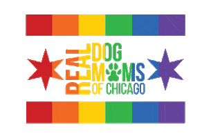Real Dog Mom's of Chicago Sticker