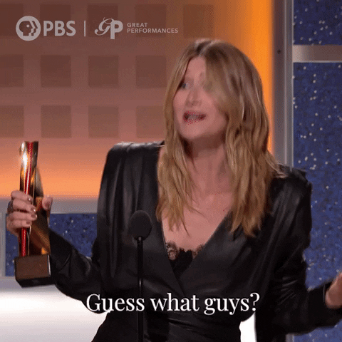 Fun Awards GIF by GREAT PERFORMANCES | PBS