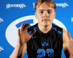 Lets Go Clap GIF by BYU Cougars