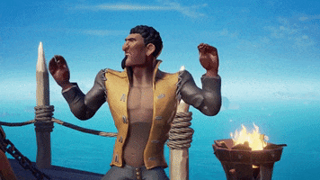 Hammer Time Pirate GIF by Sea of Thieves