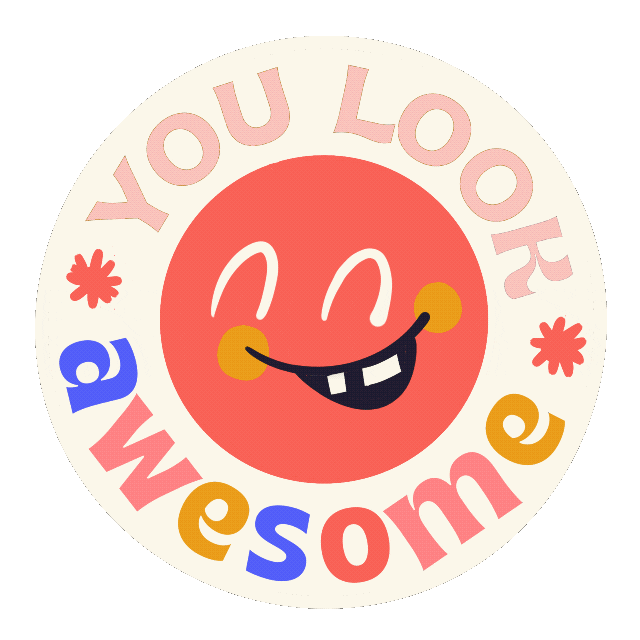 Happy Sticker