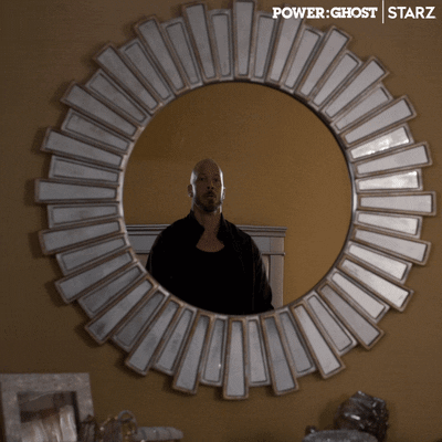 Starz Smash Mirror GIF by Power Book II: Ghost