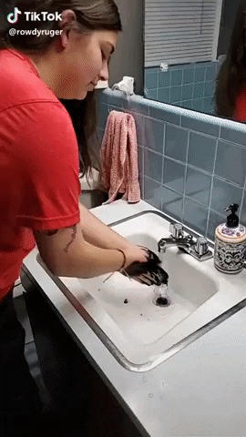 Its Not Washing Off GIF