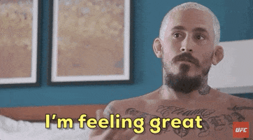 Ufc Embedded Feeling Great GIF by UFC
