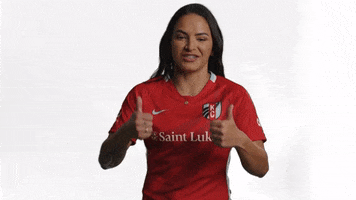 Sport Thumbs Up GIF by National Women's Soccer League