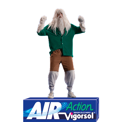 Air Action Vigorsol Sticker