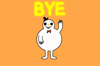 animated waving bye