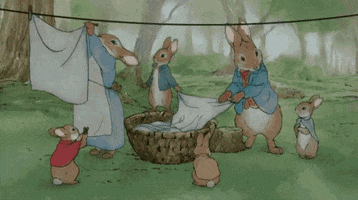 Laugh Family GIF by Peter Rabbit Movie