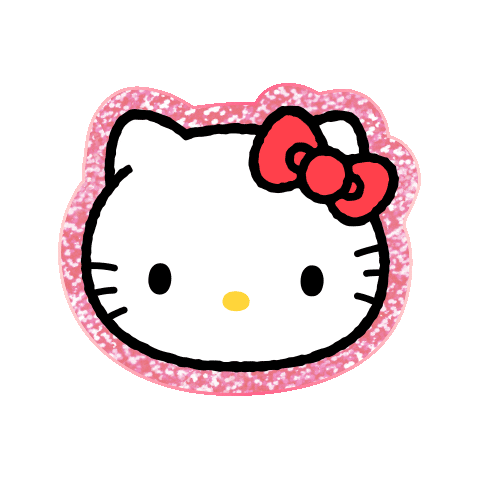 Hello Kitty Bling Sticker by Sanrio Korea - Find & Share on GIPHY
