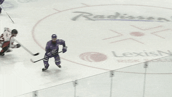Ice Hockey Hit GIF by Cardiff Fire