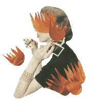 Fire Sticker