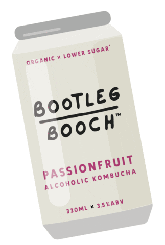 Kombucha Alcoholickombucha Sticker by Bootleg Booch
