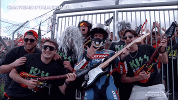 Rock And Roll Kiss GIF by MotoGP™