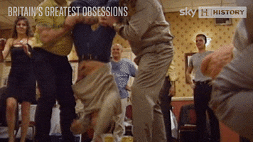 Upside Down Drinking GIF by Sky HISTORY UK