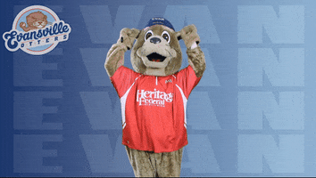 Happy Dance GIF by Evansville Otters