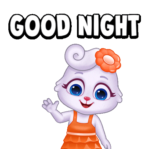 Good Night Sticker by Lucas and Friends by RV AppStudios