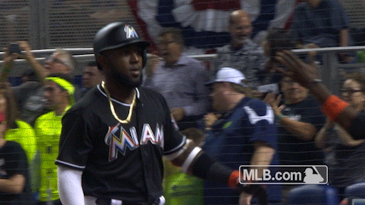 Marcell Ozuna horribly misjudging a flyball may have already locked up the  most hilarious sports GIF of 2019