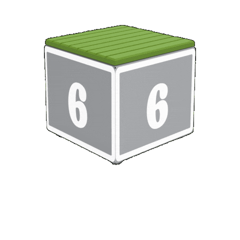 Pixel Block Sticker by Maglin Site Furniture