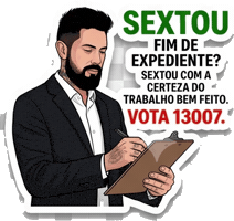 Bom Dia Sextou Sticker by Delegado Yasser