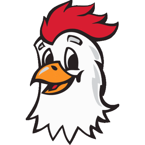 zorbianhot chicken iceland rooster chicken wings Sticker