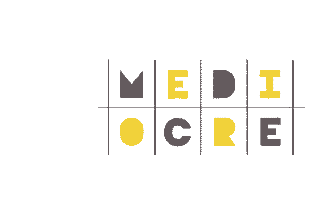 Mediocre Sticker by MediocreCreative