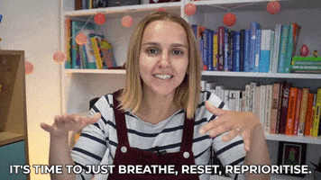Breathe End Of Year GIF by HannahWitton