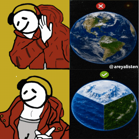 Choose Flat World GIF