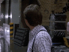 Squint GIF by Back to the Future Trilogy
