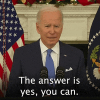 Joe Biden Yes GIF by The Democrats