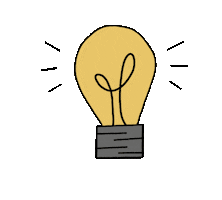 Idea Luz Sticker by Elephant Trunk Design